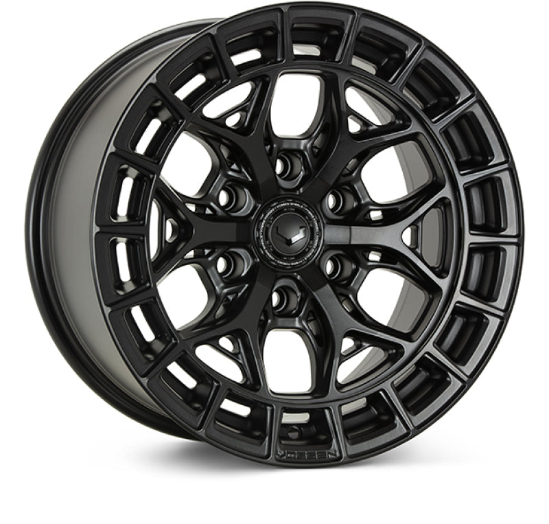 Vossen HFX-1 17x8.5in / 6x130 BP / ET35 / 84.1 CB - Satin Black Wheel