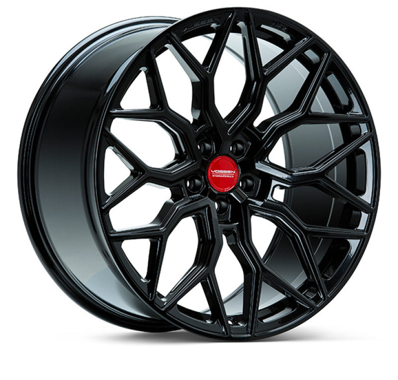Vossen HF-2 22x10.5 / 5x112 / ET8 / Super Deep / 66.5 - Gloss Black Wheel