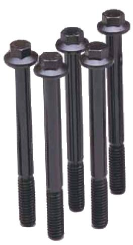 ARP M8 x 1.25 x 12 Hex Black Oxide Bolts (5/pkg)