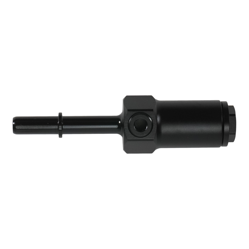 DeatschWerks 5/16in EFI Quick Connect Gauge Adapter 1/8in NPT Gauge Port