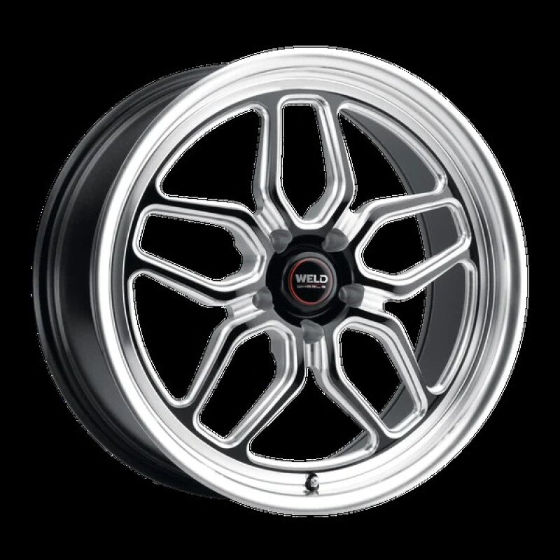 Weld S107 20X8 Laguna 5X120.7 ET00 BS4.50 Gloss Black MIL Dia 78.1