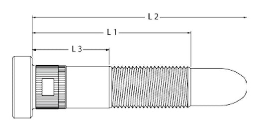 ARP 5/8in -18in NASCAR Wheel Stud Nut Kit (Pack of 10)