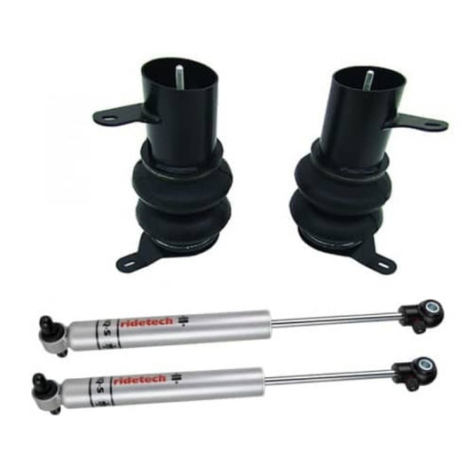 Ridetech 58-64 Impala Rear CoolRide Air Spring & RQ-S Shock Kit (For Use With Stock Arms)