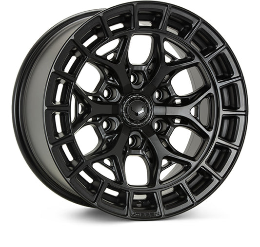 Vossen HFX-6 22x9.5 - 6x139.7 - ET20 - Deep - 106.1 - Satin Black Wheel