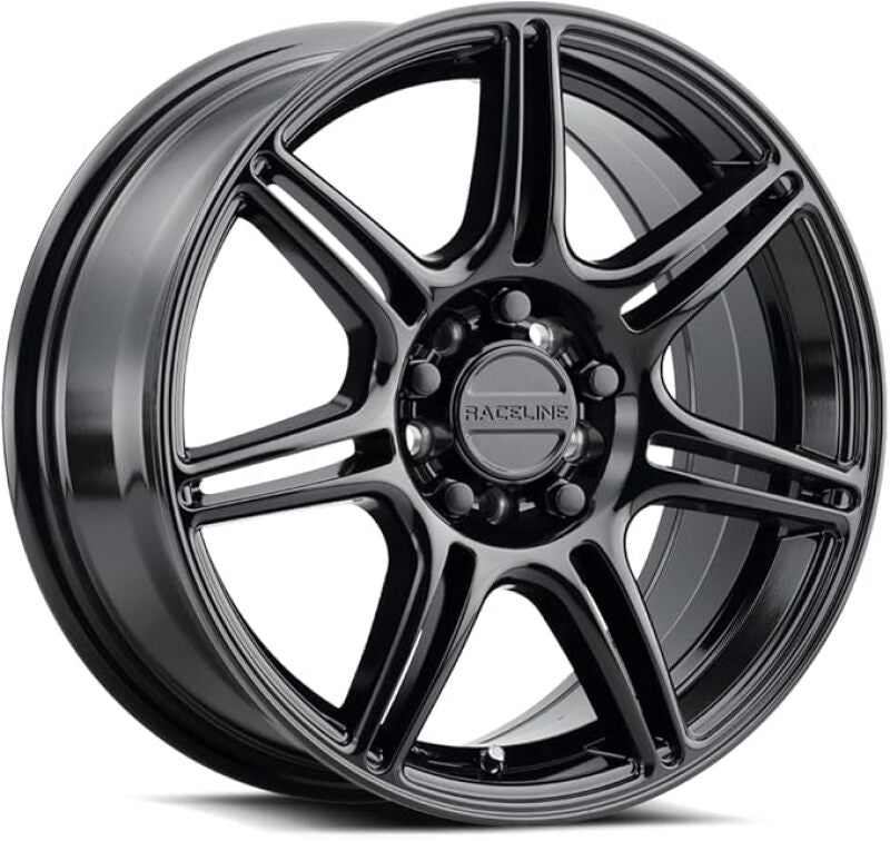 Raceline 148B Apex 20x8.5in / 5X114.3 BP / 40mm Offset / 72.62mm Bore - Gloss Black