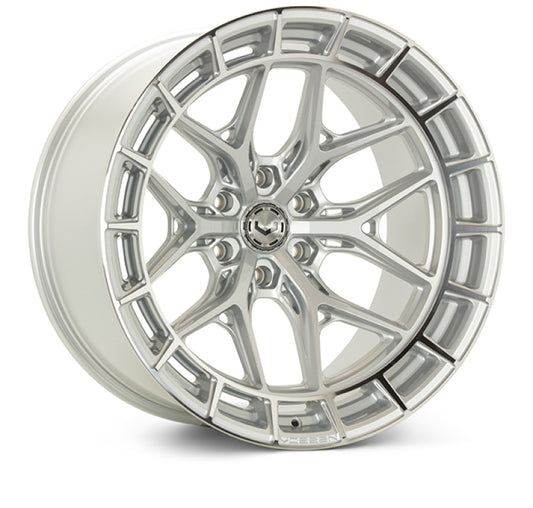 Vossen HFX-1 17x8.5in / 6x130 BP / ET35 / 84.1 CB - Silver Polished Wheel