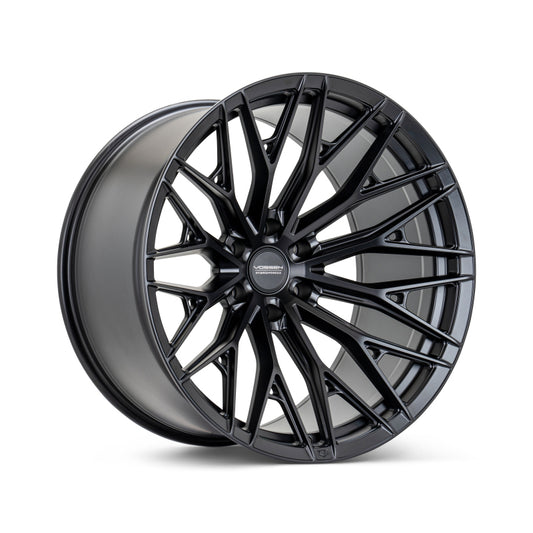 Vossen HFX-6 - 20X9.5 - 6X135 - ET15 - DEEP - 87.1 - SB - Satin Black Wheel