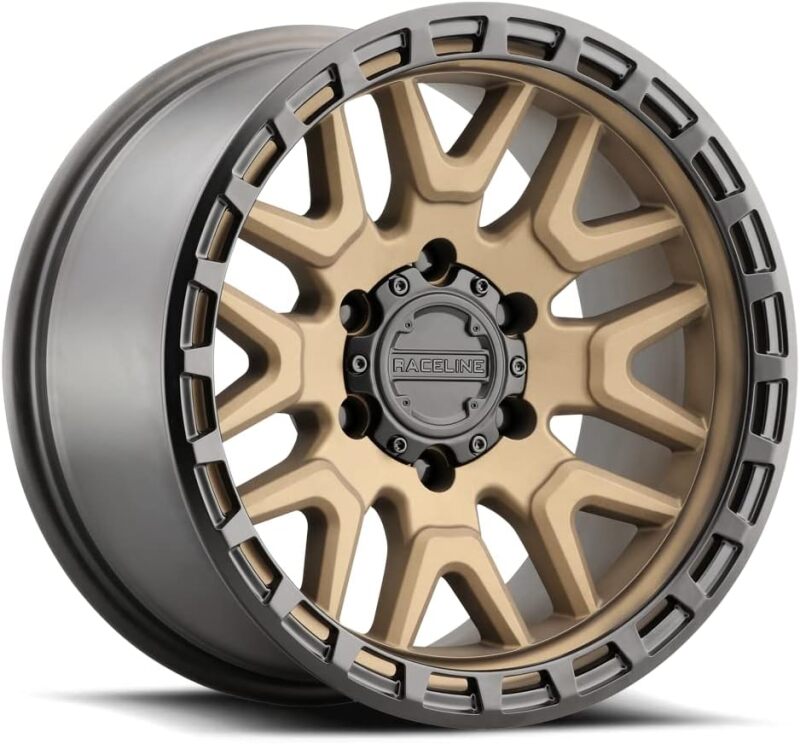 Raceline 953BZ Krank 20x9in / 8X170 BP / 0mm Offset / 125.2mm Bore - Bronze