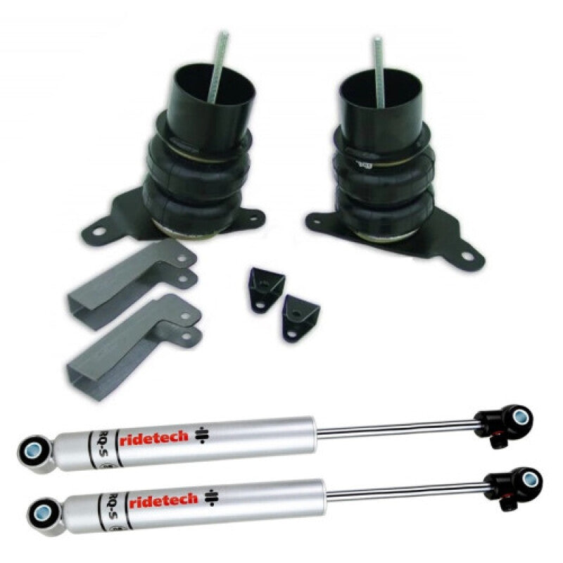 Ridetech 64-72 GM A-Body Front CoolRide Air Spring & RQ-S Shock Kit