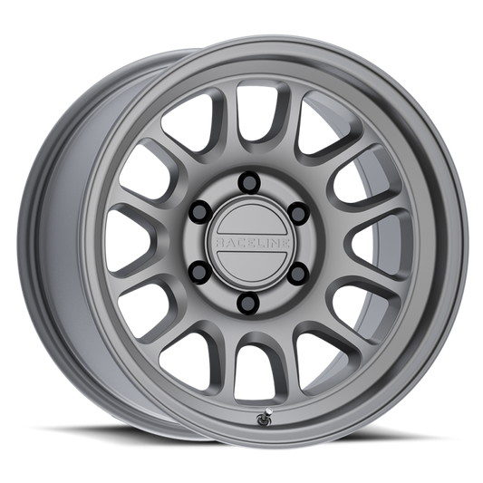 Raceline 958T Rogue 18x9in / 8X170 BP / 18mm Offset / 130.81mm Bore - Matte Titanium