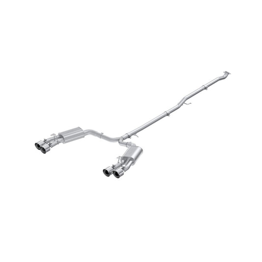 MBRP 21-23 Hyundai Sonata N Line 2.5L Turbo Aluminized Steel 2.5in Cat-Back w/ Quad Tips