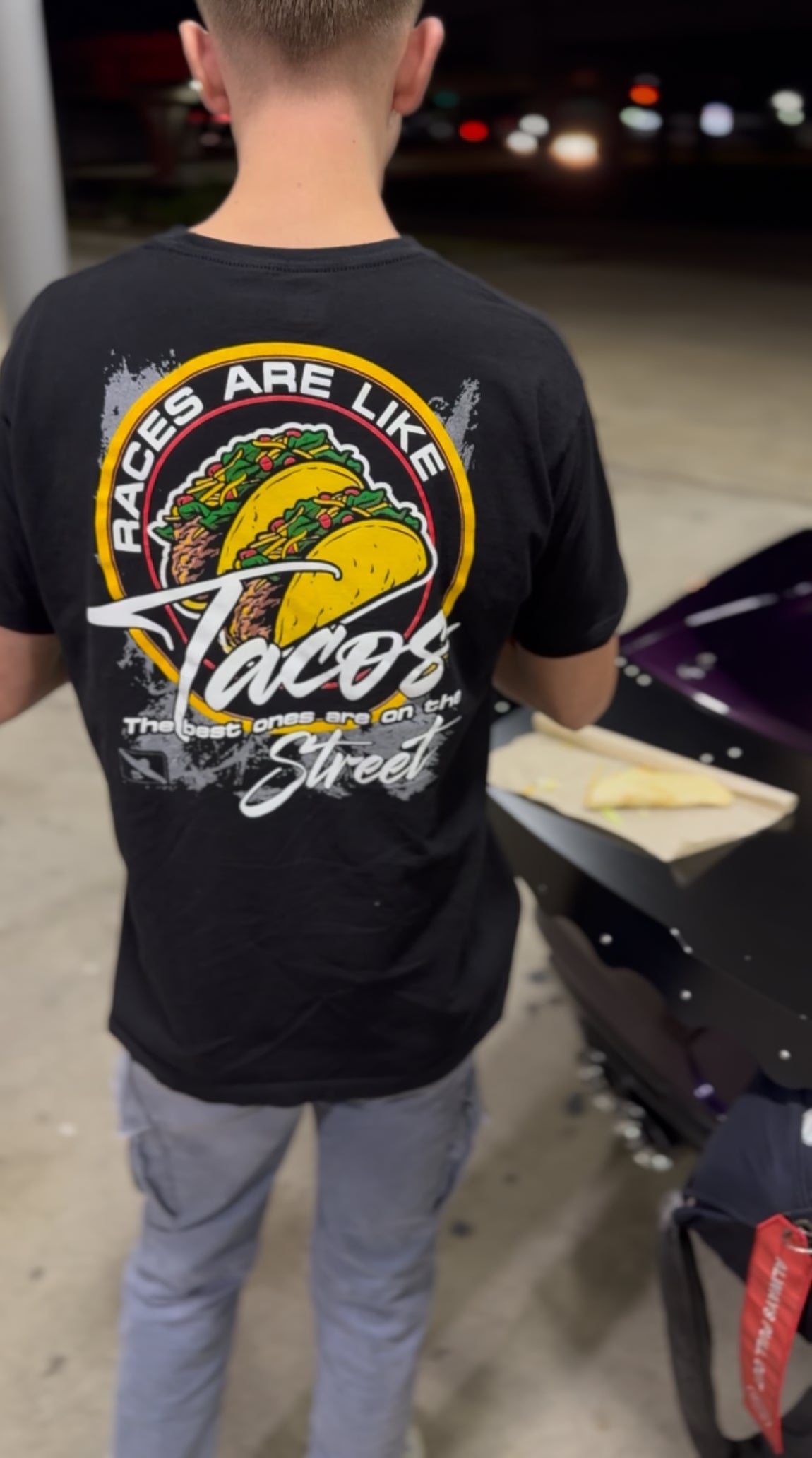 Races Are Like Tacos Short Sleeve