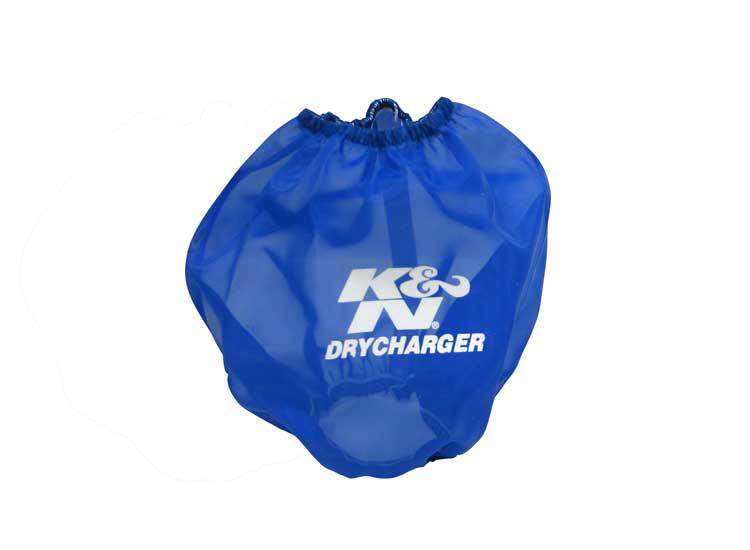 K&N Drycharger Wrap Blue Custom 6.5in H