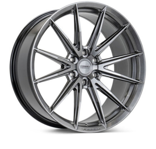 Vossen HFX-2 20x10 - 6x139.7 - ET-18 - Super Deep - 106.1 - Hyper Black Wheel