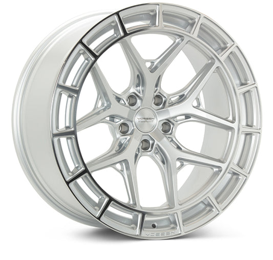 Vossen HFX-1 20x9.5 - 5x114.3 - ET25 - Deep - 73.1 - Silver Polished Wheel