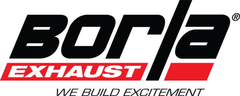 Borla 24-25 Ford Ranger Raptor 2.75in Tailpipe Kit 4in Tip - Brawler Ceramic Black
