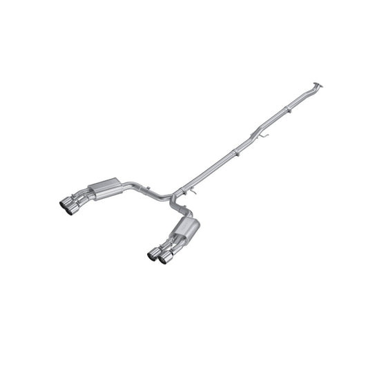 MBRP 21-24 Kia K5, GT 2.5L Turbo Aluminized Steel 2.5in Cat-Back w/ Quad Tips