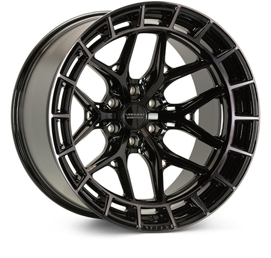 Vossen HFX-1 17x8.5in / 6x139.7 BP / ET35 / 106.1 CB - Tinted Gloss Black Wheel