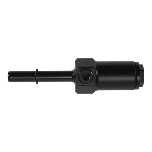 DeatschWerks 5/16in EFI Quick Connect Gauge Adapter 1/8in NPT Gauge Port