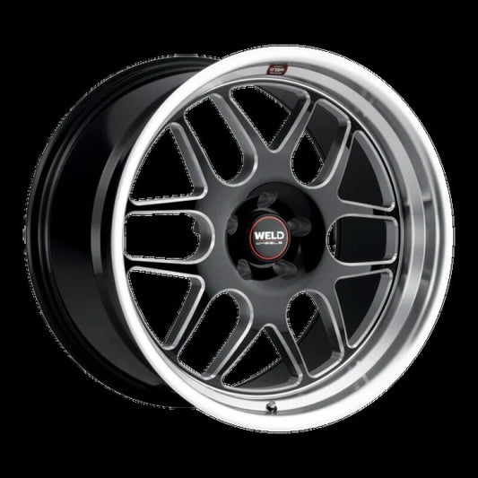 Weld Solana 20x9.5 / 6x139.7 BP / ET28 / 6.35in BS / Gloss Black MIL DIA 106.1