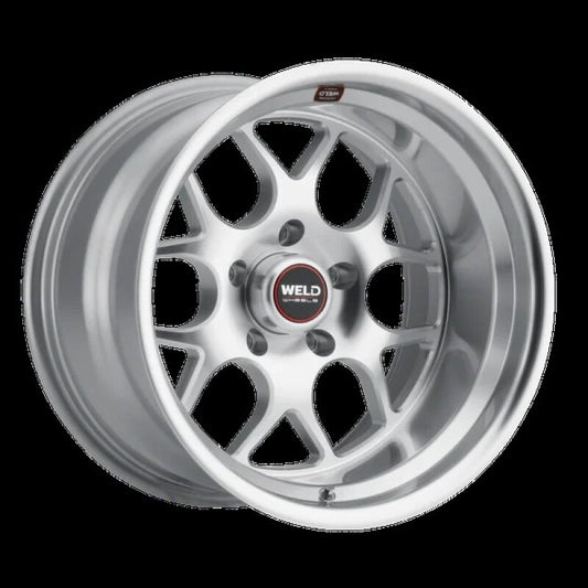 Weld Solana 20x8 / 5x120.65 BP / ET0 / 78.1mm Bore - Gloss Silver Machined Wheel
