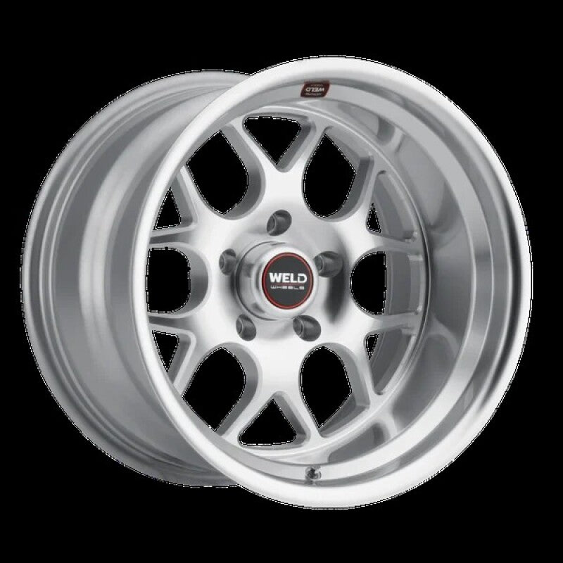 Weld Solana 20x9.5 / 6x135 / ET25 / 6.23 BS / 87.1 Bore - Gloss Silver Machined Wheel