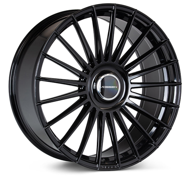 Vossen HF-8 24x10 / 5x120 BP / ET32 / 72.56 CB / Deep - Gloss Black Wheel
