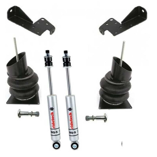 Ridetech 58-64 Impala Front CoolRide Air Spring & RQ-S Shock Kit (For Use With Stock Arms)