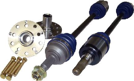 DSS Porsche 2001-2004 996 GT2 1000HP Level 5 Axle Kit -Left RA2396X5